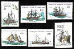 Masted Ships - 6 Different Stamps