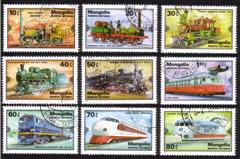 Locomotives: Complete Set of 9 Different