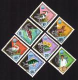Water & Nature Protection: Mink, Pelicans Etc. - Complete Set of 7 Different (Diamond Shaped)