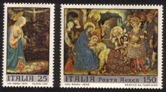 Christmas 1970: Paintings - Adoration of The Kings, Etc. - Complete Set of 2 Different