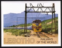 Locomotive: The Blue Train (South African Railways) Souvenir Sheet