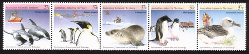 Environment, Conservation & Technology: Dolphins, Penguins, Seal, Etc. Complete Set of 5 Different