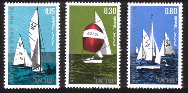 "420’’ Class World Sailing Championships: 420 Class Yachts - Complete Set of 3 Different