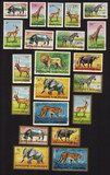 Animals: Giraffe, Cape Buffalo, Cheeta, Elephant, Etc. - 21 Different Values & Airmails (Not Cplt.)