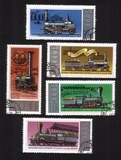 Locomotives: 1st Russian Model By E.A. And M.W. Cherepanov, Etc. - Complete Set of 5 Different