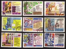 Great Decisions By 22nd Communist Party: People Working, Etc. - Complete Set of 9 Different