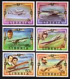 Progress of Aviation: Airplanes & Pilots - Wright
Brothers To Space Shuttle. Complete Set of 6 Diff